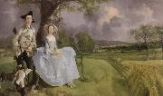 Thomas Gainsborough mr.and mrs.andrews oil painting reproduction